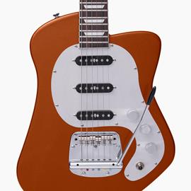 Electric guitars Steelyjam Guitars - Modèle G02 - Rust - Semi Hollow