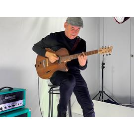 Guitares électriques Hervé Berardet - Guitare et Création - OSIRIS Blue Note - Semi Hollow