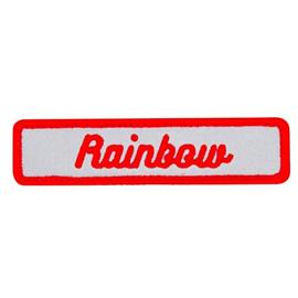Lifestyle Houblon Platine - PATCH \"Rainbow\" ROUGE - Textile