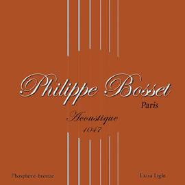 Ac­ces­soires pour Gui­tares & Basses Philippe BOSSET - Acoustique - Phosphore-Bronze (Coated) - Guitare acoustique