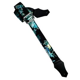 Ac­ces­soires pour Gui­tares & Basses GET'M GET'M INC. - Get'm Get'm Platinum Bloom Guitar & Bass Strap - Sangles