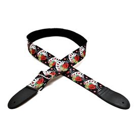 Ac­ces­soires pour Gui­tares & Basses Bourbon Strap Guitar - POKER - Sangles
