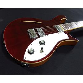Electric guitars Guitares Lecherf - Rockin'baker - Semi Hollow