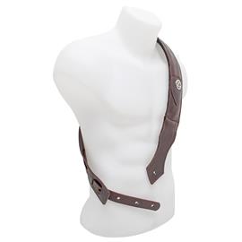 Ac­ces­soires pour Gui­tares & Basses BG Franck Bichon - Sangle Confort - Marron Vintage - Sangles