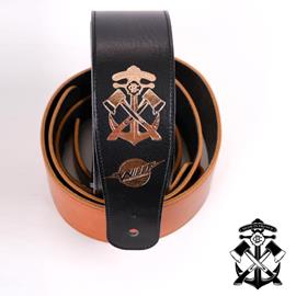Ac­ces­soires pour Gui­tares & Basses Wild Custom Guitars - SANGLE CUIR - Sangles