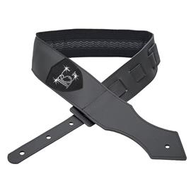Ac­ces­soires pour Gui­tares & Basses BG Franck Bichon - Sangle Logo BG Glam - Noir - GLGBG10 - Sangles