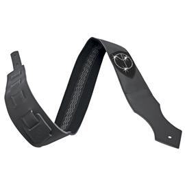 Ac­ces­soires pour Gui­tares & Basses BG Franck Bichon - Sangle Logo Peace & Love Glam - Noir - GLGPL10 - Sangles