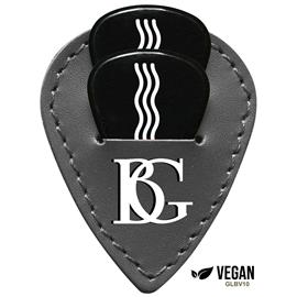 Ac­ces­soires pour Gui­tares & Basses BG Franck Bichon - Sangle Premium Vegan - Noir - Sangles