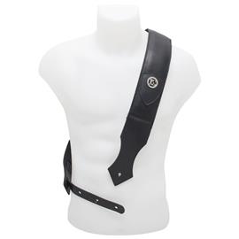 Ac­ces­soires pour Gui­tares & Basses BG Franck Bichon - Sangle Vintage - Noire - Sangles
