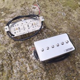 Ac­ces­soires pour Gui­tares & Basses Euterpe Micros - Set P90 format humbucker Vintage Hot - Guitare électrique