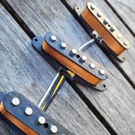 Ac­ces­soires pour Gui­tares & Basses GUSS PICKUPS - set stratocaster 1963 - Guitare électrique