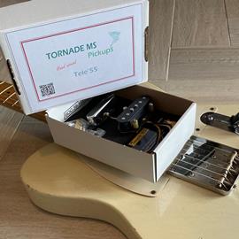 Ac­ces­soires pour Gui­tares & Basses Tornade MS Pickups - Set Tele '55 - Guitare électrique