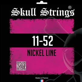 Ac­ces­soires pour Gui­tares & Basses Skull Strings - Skull Strings 11-52 Nickel Line - Guitare électrique