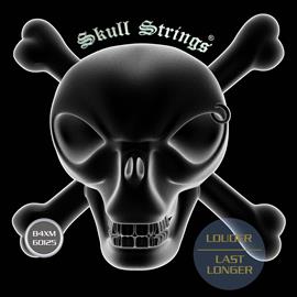 Ac­ces­soires pour Gui­tares & Basses Skull Strings - Skull Strings Basse 4 cordes 60-125 - Basse
