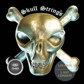 Ac­ces­soires pour Gui­tares & Basses Skull Strings - Skull Strings Drop D 9-48 - Guitare électrique