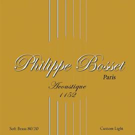 Ac­ces­soires pour Gui­tares & Basses Philippe BOSSET - Acoustique  - Soft-brass 80/20 - Guitare acoustique