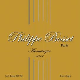 Ac­ces­soires pour Gui­tares & Basses Philippe BOSSET - Acoustique - Soft-brass 80/20 - Guitare acoustique