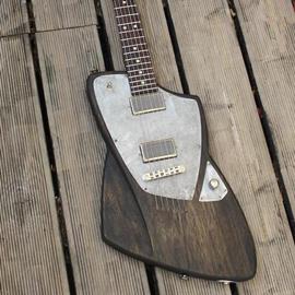Guitares électriques Pistol Guitars - Spaceboard \"Black Limba\" - Guitares 6 cordes