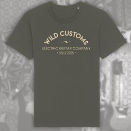 Lifestyle Wild Custom Guitars - T-shirt Electric Guitar Co. - Textile