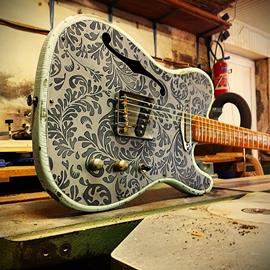 Guitares électriques WIZARD GUITARS - Telecaster Thineline Irontop - Guitares 6 cordes