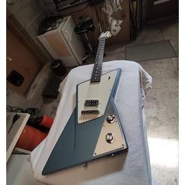 Electric guitars Pistol Guitars - TOKAMAK Reverse \"Ice Blue Metallic\" - 6 strings guitars