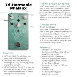 Effets Guitares & Basses RhPf Electronics - Tri-Hormonic Phalanx - Booster
