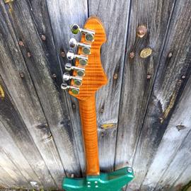 Guitares électriques WIZARD GUITARS - Trigger Cadillac Green Sparkle - Guitares 6 cordes