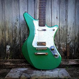 Guitares électriques WIZARD GUITARS - Trigger Cadillac Green Sparkle - Guitares 6 cordes