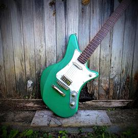 Guitares électriques WIZARD GUITARS - Trigger Cadillac Green Sparkle - Guitares 6 cordes