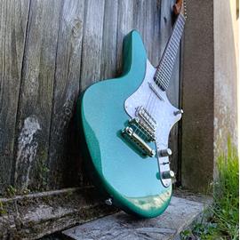 Guitares électriques WIZARD GUITARS - Trigger Cadillac Green Sparkle - Guitares 6 cordes