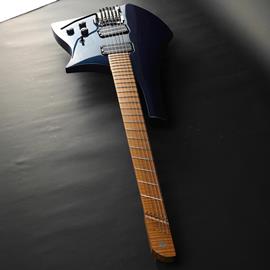 Guitares électriques Meta Guitars - Veil Double cut tremolo Di Pinto Di Blu - Guitares 6 cordes