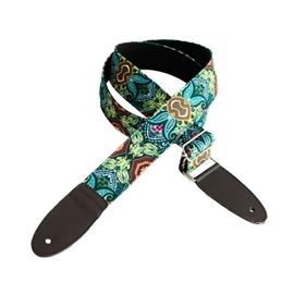 Ac­ces­soires pour Gui­tares & Basses Bourbon Strap Guitar - VELVET KALEIDOSCOPE - Sangles