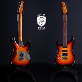 Guitares électriques Wild Custom Guitars - VENTURA STANDARD SUNBURST LEFTY - Guitares 6 cordes