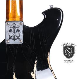 Guitares électriques Wild Custom Guitars - WILDMASTER BLACK RELIC - Guitares 6 cordes